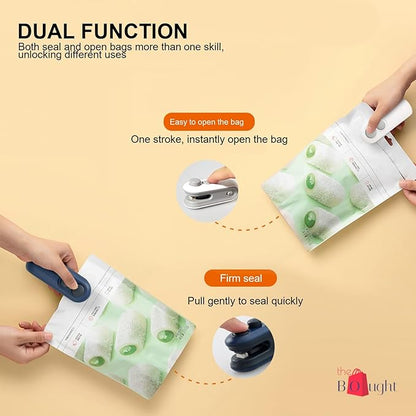 Portable 2-in-1 Mini Bag Sealer & Cutter