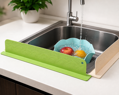 Kitchen Sink Splash Guard – Water Splashback Protector