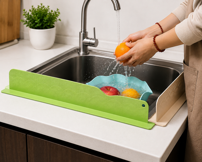 Kitchen Sink Splash Guard – Water Splashback Protector